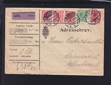 Dänemark briefkuvert 1917 gebraucht kaufen  Frankfurt
