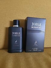 Jorge profumo eau for sale  DERBY