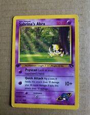 Pokemon card sabrina usato  Fabbrico