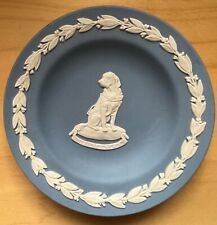 VINTAGE WEDGWOOD JASPERWARE BLUE PLATE DISH for sale  Shipping to South Africa
