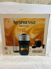 DeLonghi Nespresso Vertuo Pop Coffee / Espresso Machine Grey S80 for sale  Shipping to South Africa