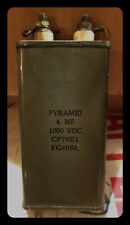 Capacitor pirâmide lata tampa cheia de óleo 1000 volts 4 MF vintage Hi-Fi comprar usado  Enviando para Brazil