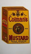 Colman mustard enamel for sale  WEYBRIDGE
