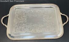 silver butlers tray for sale  South San Francisco