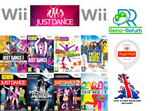Wii - Just Dance 1 2 3 4 2014 2015 2016 2017 jogos de música dança canto comprar usado  Enviando para Brazil