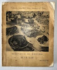 Libro de Cocina Recetario De Cocina Myriam 600 Recetas México Primeras Recetas Sin Fecha segunda mano  Embacar hacia Argentina