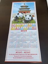 Calendario pubblicitario 2018 usato  Cornate D Adda