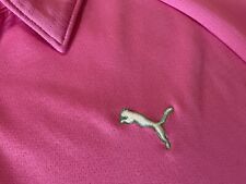 Camisa polo masculina de golfe Puma rosa manga curta tamanho grande Woodbridge taco de golfe comprar usado  Enviando para Brazil