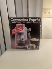 Salton Cappuccino Expres Capuchino Espresso Maker - Blanco - EX80WHT segunda mano  Embacar hacia Argentina