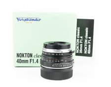 Voigtlander nokton classic usato  Boscoreale