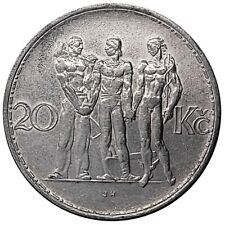 1934 korun argento usato  Italia