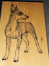 Pellizca en miniatura, perro, imagen del nombre del sello, B214, goma, madera, oferta de envío gratuito en EE. UU.  segunda mano  Embacar hacia Argentina