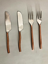 Utensilios de acero inoxidable horquillas y cuchillos de cubiertos de cobre segunda mano  Embacar hacia Argentina
