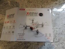 Syma X22W Drone 4 Channel 2.4 GHz RC Quadcopter  NO CHARGER READ for sale  Shipping to South Africa