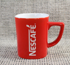 Vintage NESCAFE Red Square Coffee Mug 250ml Nescafé for sale  Shipping to South Africa