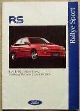 Ford sales brochure for sale  LEICESTER