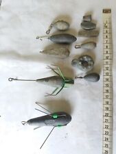 LEAD GRIP BREAKAWAY SEA FISHING WEIGHTS ETC FOUND METAL DETECTING ON THE BEACH, used for sale  Shipping to South Africa