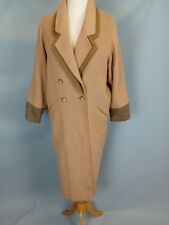 vintage camel cashmere coat for sale  HULL