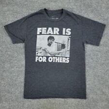 Camisa Bruce Lee Hombre Pequeña Gris Fear Is For Others Camiseta Gráfica Manga Corta Adulto segunda mano  Embacar hacia Mexico