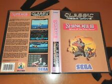 ## SEGA Mega Drive - Shinobi III 3: Return of the Ninja Master Classic - CIB ## comprar usado  Enviando para Brazil