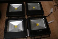 4x Lot - 30W LED Chip Flood Light Outdoor work Spotlight - Hardwire 120v /220v for sale  Shipping to South Africa