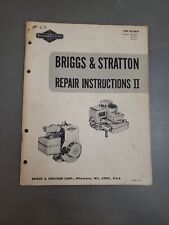 Manuales y documentación vintage de Briggs & Stratton segunda mano  Embacar hacia Argentina