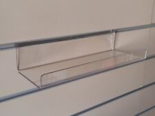 Clear acrylic slatwall for sale  HUNTINGDON