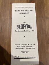 Redfyre continous burning for sale  STEVENAGE