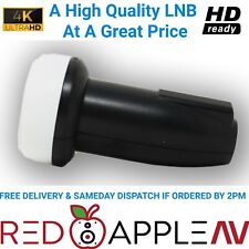 Single Satellite LNB (1 output) 0.1db, 40mm Neck HD, 3D, 4K Support for sale  Shipping to South Africa