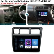 Rádio estéreo automotivo 9"" Android 12 GPS para Toyota Corolla/Sprinter 1991-97 AUTO AC comprar usado  Enviando para Brazil