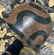 Used, Helmet Antique French Indochine Vietnam Soldier American Camouflage for sale  Shipping to United Kingdom
