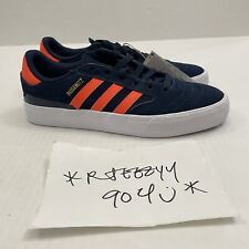 Tênis de skate masculino tamanho 7 | Adidas Busenitz Vulc II baixo azul laranja HQ2018 comprar usado  Enviando para Brazil