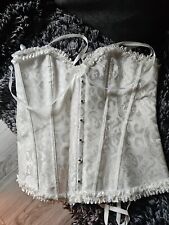 White boned corset for sale  STOKE-ON-TRENT