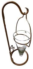 wall vase glass iron for sale  Theodore