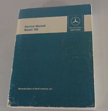 Workshop manual mercedes d'occasion  Expédié en Belgium