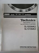 Technics sl1310mk2 bedienungsa gebraucht kaufen  Verden