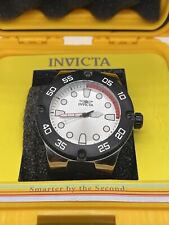 Invicta Pro Diver relógio masculino mostrador prateado pulseira de silicone preto 18023 com caixa comprar usado  Enviando para Brazil
