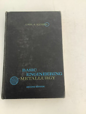 Metalurgia básica de engenharia: teorias, princípios... por Carl Keyser. HC 1961 comprar usado  Enviando para Brazil