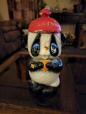 Vintage Cookie Panda Cookie Jar for sale  Wellsville