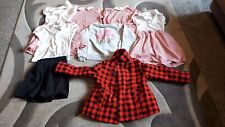 Girls gingham red for sale  LEEDS