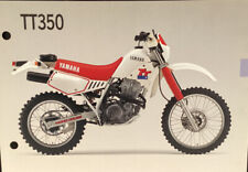 Guia de informações de produto genuíno Yamaha TT350A 1990, usado comprar usado  Enviando para Brazil