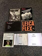 Lote de 7 catálogos de manuales de usuario de Leica Leitz Agfa segunda mano  Embacar hacia Argentina