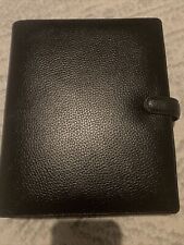 Filofax black finsbury for sale  Shipping to Ireland