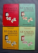 Lot livres calcul d'occasion  Arras