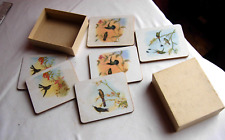 Exotic bird coasters for sale  TWICKENHAM