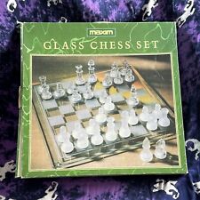 Traditional glass chess for sale  BARNET