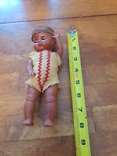 Boneca bebê vintage índio nativo americano 8" confiável Canadá olhos sonolentos  comprar usado  Enviando para Brazil