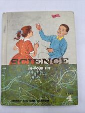 Science In Your Life 1961 HC Escuela Educación Ilustrada Schneider Libro 4 segunda mano  Embacar hacia Mexico