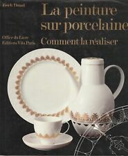 Peinture porcelaine realiser d'occasion  Saint-Philbert-de-Grand-Lieu