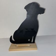 Dog shaped chalkboard for sale  Weatherford